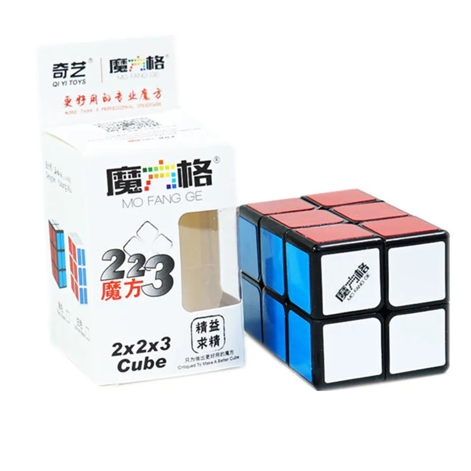 QIYI Speed Magic Cube 3x3x3 4x4x4 5x5x5 Puzzle Black Stickers Magic Cube Education Learnning Cubo Magico Toys For Children Kids