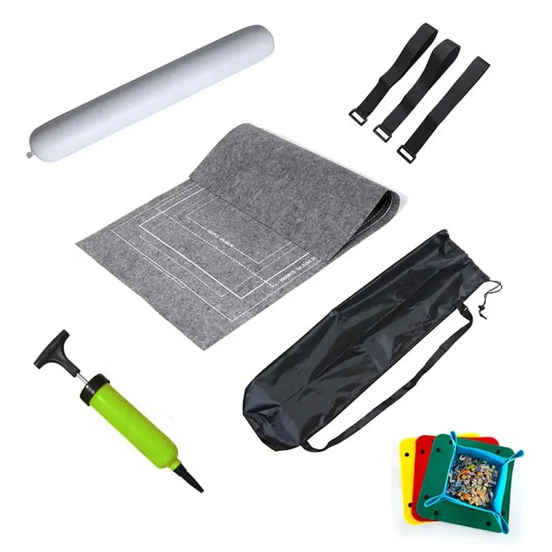 Professional Puzzle Roll Mat Blanket Felt Mat up to 1500/2000/3000 Pieces Accessories Puzzle Portable Travel Storage Bag