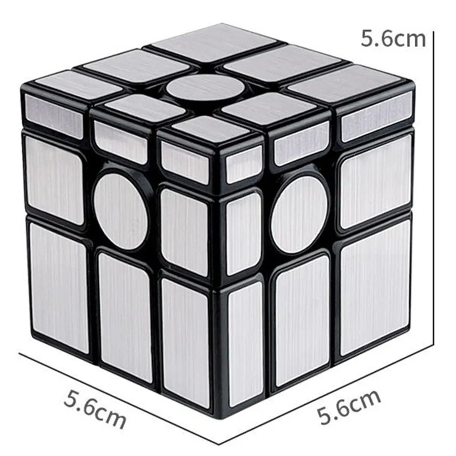 Fanxin Mirror Cube 3x3x3 Magic Speed  Educational Puzzle Toys Magic Cubes For Kids Children Birthday Christmas Gifts